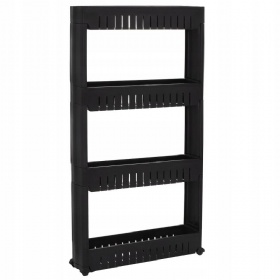 PLASTIC TROLLEY RACK-1pcs/ctn30x14x56cm